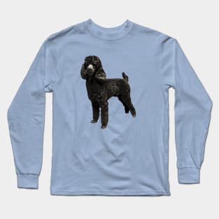 Poodle Black Mini Toy Cutie Long Sleeve T-Shirt